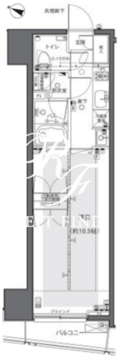 ズーム都庁前 802 間取り図