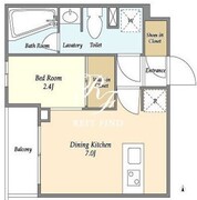 レジデンス経堂桜丘 203 間取り図