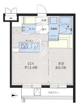 レクシード目白 102 間取り図