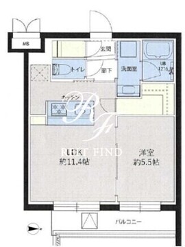 レクシード目白 302 間取り図