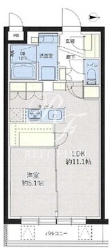 レクシード目白 103 間取り図