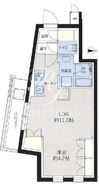 レクシード目白 210 間取り図