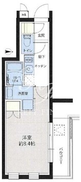 レクシード目白 211 間取り図