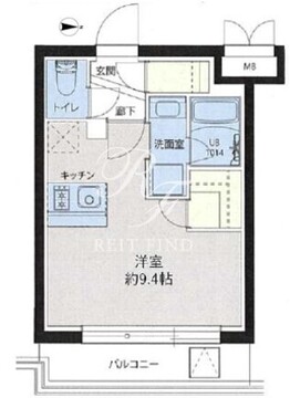 レクシード目白 110 間取り図