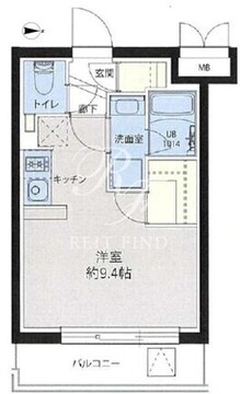 レクシード目白 112 間取り図