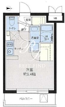 レクシード目白 216 間取り図