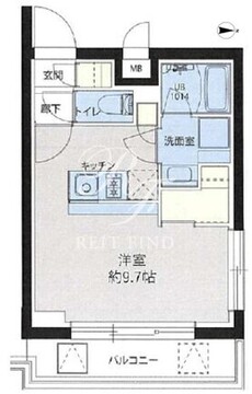 レクシード目白 114 間取り図