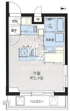 レクシード目白 218 間取り図