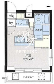 レクシード目白 318 間取り図