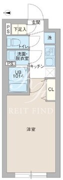 プロスタイルウェルス東武練馬 101 間取り図