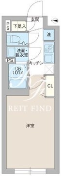 プロスタイルウェルス東武練馬 201 間取り図