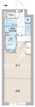 プロスタイルウェルス東武練馬 203 間取り図