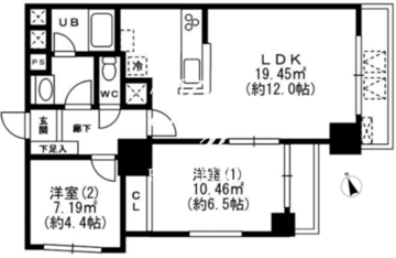 KDXレジデンス秋葉原 504 間取り図