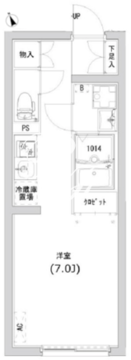 リーガランド江戸川橋 302 間取り図