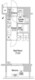 コンフォリア神楽坂DEUX 603 間取り図