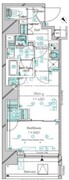 ガリシア千石 802 間取り図