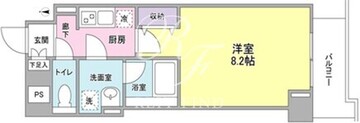 ルミエール門前仲町 202 間取り図