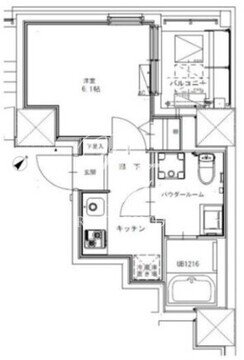 （仮称）幡ヶ谷一丁目計画 201 間取り図