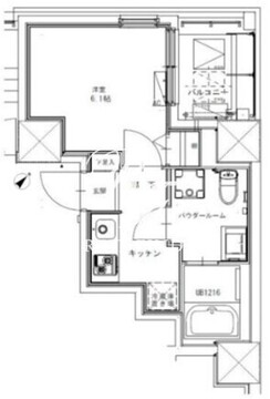 （仮称）幡ヶ谷一丁目計画 401 間取り図