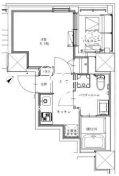 （仮称）幡ヶ谷一丁目計画 501 間取り図