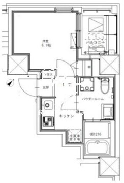 （仮称）幡ヶ谷一丁目計画 801 間取り図