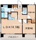 フォレシティ秋葉原 1202 間取り図