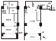 レジディア白金高輪 101 間取り図