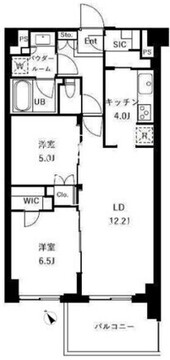 ザ・ケンジントン・レジデンスときわ台 209 間取り図