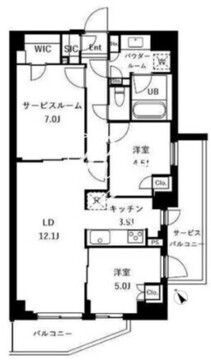 ザ・ケンジントン・レジデンスときわ台 218 間取り図