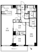 ザ・ケンジントン・レジデンスときわ台 502 間取り図