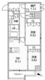 シーズンフラッツ新大塚 102 間取り図