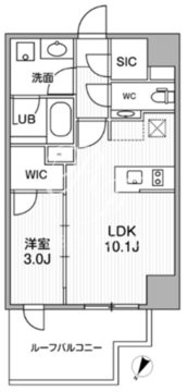 シーズンフラッツ新大塚 704 間取り図