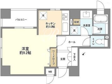 渋谷神山町レジデンス 1401 間取り図