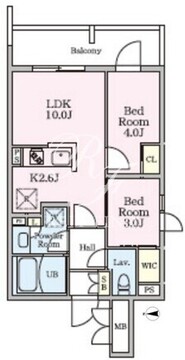 リビオメゾン大岡山 309 間取り図