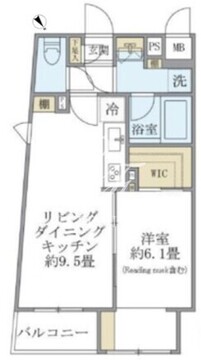 コンポジット大井町ヒルトップ 101 間取り図