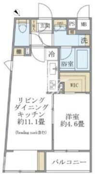 コンポジット大井町ヒルトップ 202 間取り図