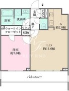 クリアルプレミア西馬込 402 間取り図