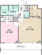 クリアルプレミア西馬込 202 間取り図