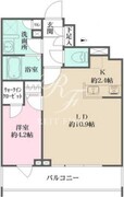 クリアルプレミア西馬込 305 間取り図