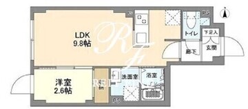 ウェルスクエア森下 302 間取り図