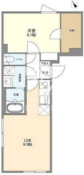 ウェルスクエア南長崎 501 間取り図