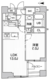 シーズンフラッツ日本橋人形町プレミア 602 間取り図