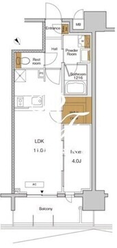 ＲＪＲプレシア東十条ガーデン 223 間取り図