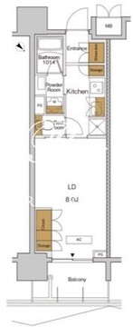 ＲＪＲプレシア東十条ガーデン 922 間取り図