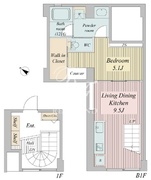 プライムアーバン目黒三田 111 間取り図