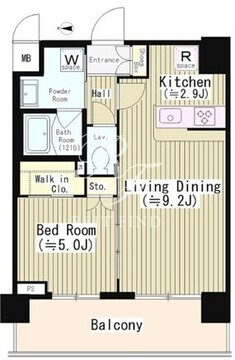 エディアン目黒本町 505 間取り図