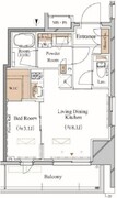 ブランシエスタ上野 702 間取り図