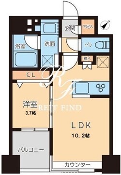 グランカーサ文京千石 502 間取り図