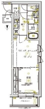 リルシア亀戸イースト 309 間取り図