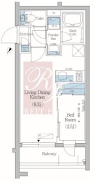 アーバネックス文京小石川 305 間取り図